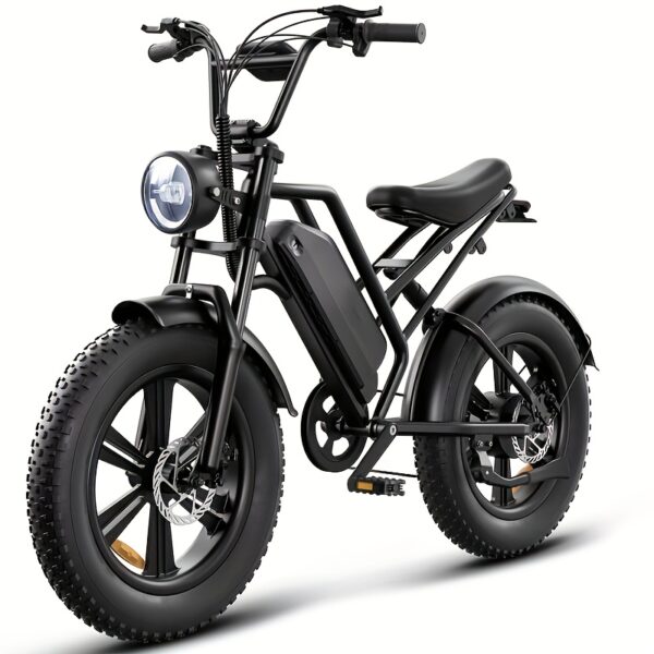 Electric Bicycle Equipped with a 48 Volt 500 Watt Motor