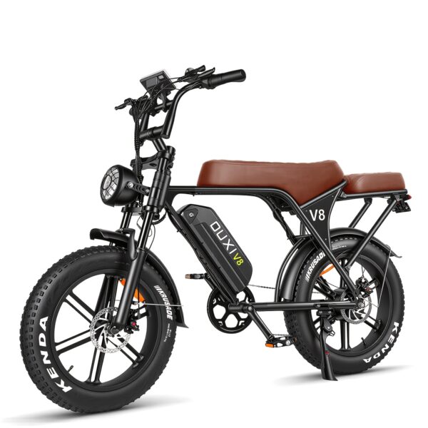 Electric Mountain Bike with 500W Motor 48V 15Ah-30Ah Removable Larger Battery 19mph/h 20'' Tire E Bike