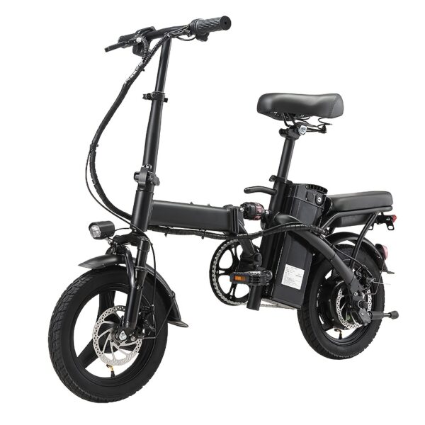 Green Portable Folding Electric Bicycle